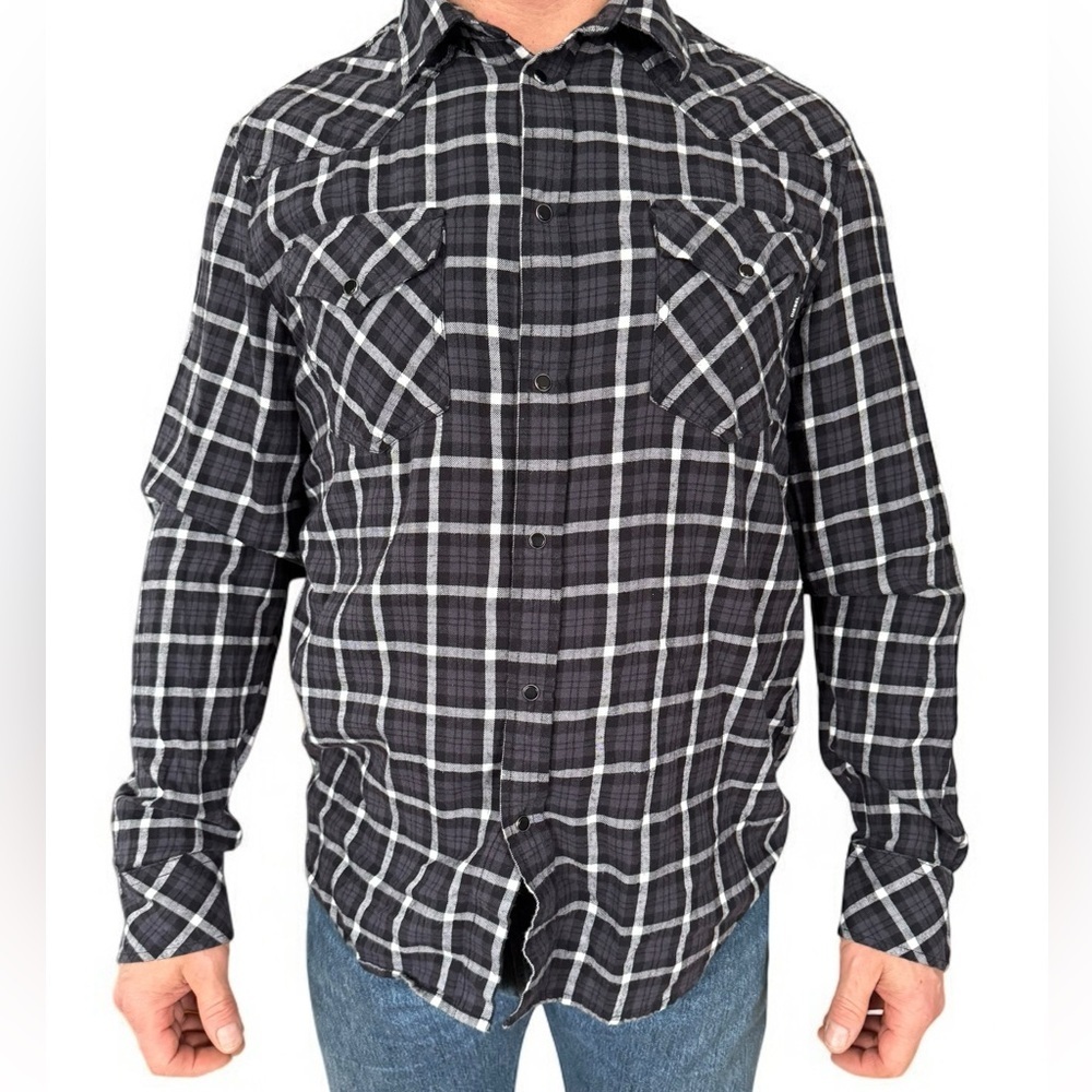 Diesel S-East-Long-Chk-B Shirt XL